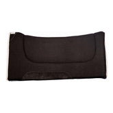Tapis de Selle 1" en Laine 32x32" Noir